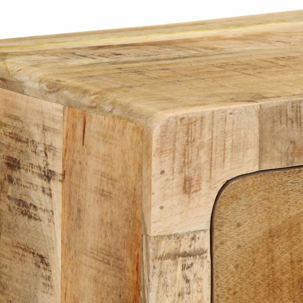 Armário de TV para parede 100x32x25 cm mangueira áspera maciça M 5