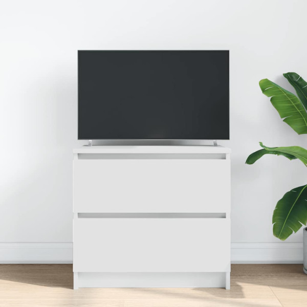 Móvel p/ TV 60x35x54 cm derivados de madeira branco M 3