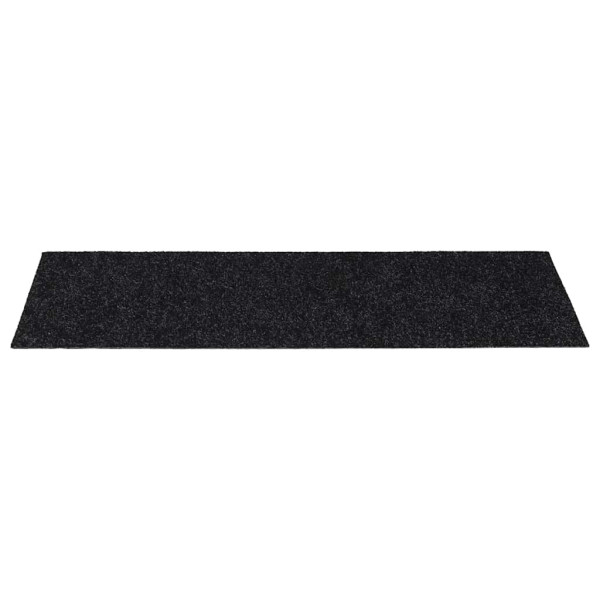 Alfombrillas escaleras autoadhesivas 30uds negro 60x25 cm M 4