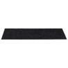 Alfombrillas escaleras autoadhesivas 30uds negro 60x25 cm 4