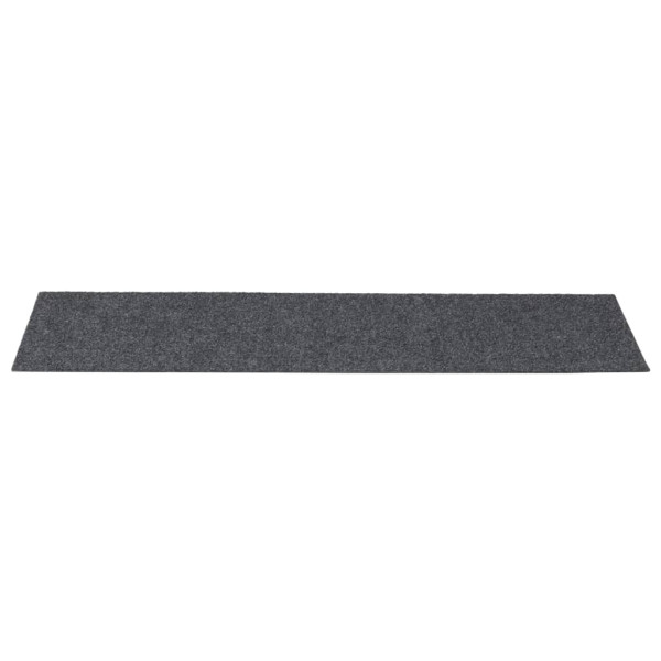 Alfombrillas escaleras autoadhesivas 30uds gris claro 76x20 cm M 4