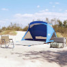 Tenda de praia 2 Pessoas impermeável azul ciano 1