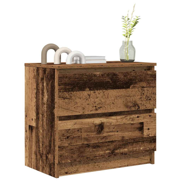 Mueble de TV de madera antigua 60x35x54 cm Madera ingeniería M 4