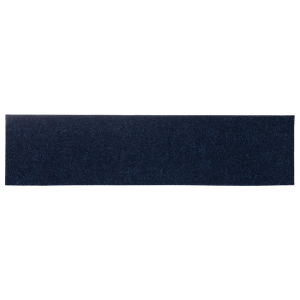 Tapetes de escada autoadesivos 30 peças 76x20 cm azul marinho retangular M 5