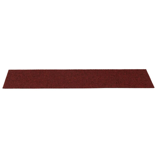 Alfombrillas escaleras autoadhesivas 30uds rojas 76x20 cm M 4