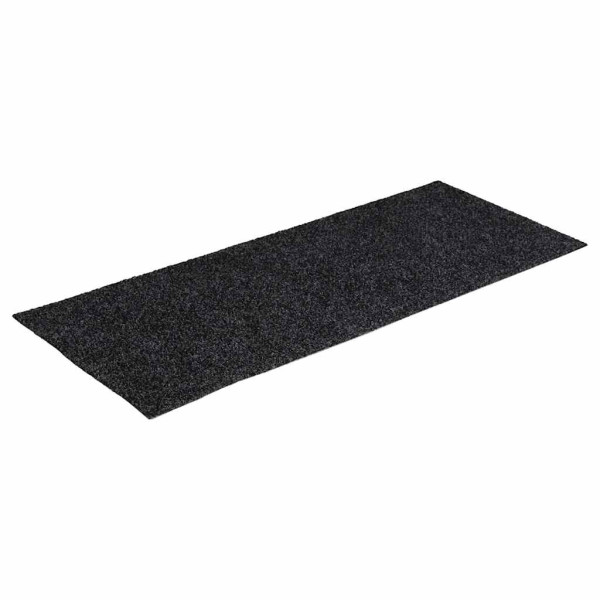 Tapetes de escada autoadesivos 30 peças 60x25 cm cinza retangulares M 3