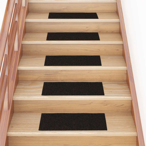 Alfombrillas escaleras autoadhesivas 30uds 60x25 cm D