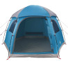 Tienda familiar Igloo para 6 personas impermeable azul 5
