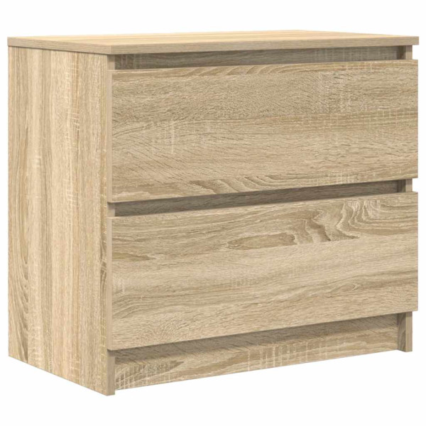 Mueble para TV madera contrachapada roble ahumado 60x35x54 cm M 2