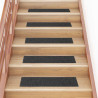 Alfombrillas escaleras autoadhesivas 30uds antracita 76x20 cm 1