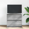 Mueble de TV madera de ingeniería gris Sonoma 60x35x54 cm 3