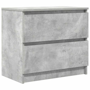 Mueble de TV madera de ingeniería gris hormigón 60x35x54 cm H