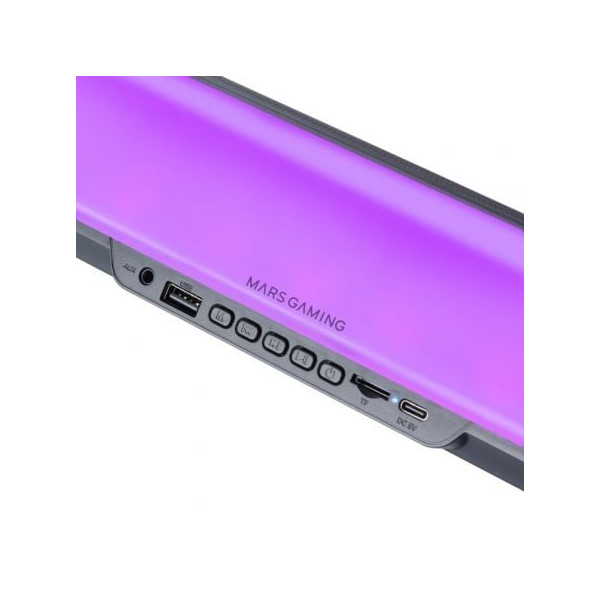 Barra de sonido con bluetooth mars gaming msb-orb/ 20w/ 2.0/ negra M 3