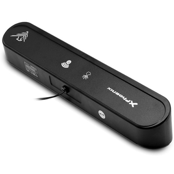 Phoenix ohmios barra sonido rgb 6w rms bt - bluetooth - usb - aux - botones tactiles M 4