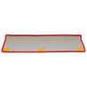 Alfombrilla escalera 20 uds 65x21x4 cm rojo 4
