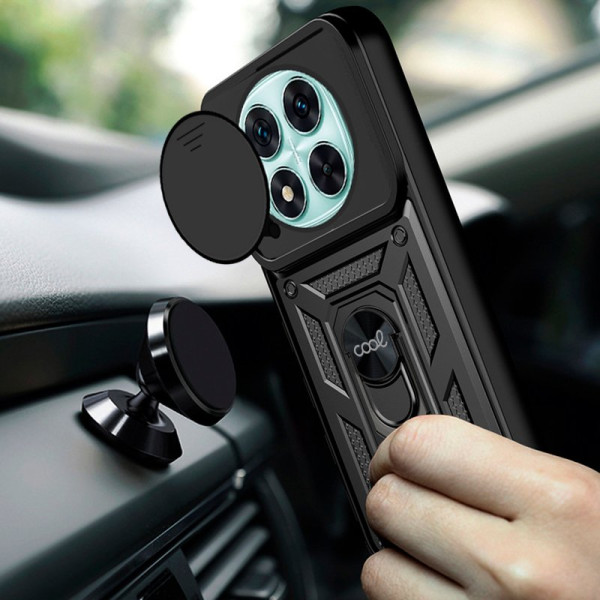 Carcasa COOL para Xiaomi Redmi Note 14 Pro 5G / Note 14 Pro Plus 5G / Poco X7 Hard Ring Negro M 3