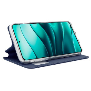 Fundação COOL Capa de Flip para Xiaomi Nota do Redmi 14 5G azul H