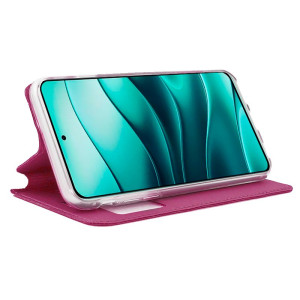 Fundação COOL Capa de Flip para Xiaomi Nota do Redmi 14 5G rosa Lise H