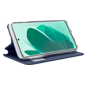 Fundação COOL Capa de Flip para Xiaomi Nota do Redmi 14 Pro 5G / Nota 14 Pro Plus 5G / Poco X7 Lise azul H