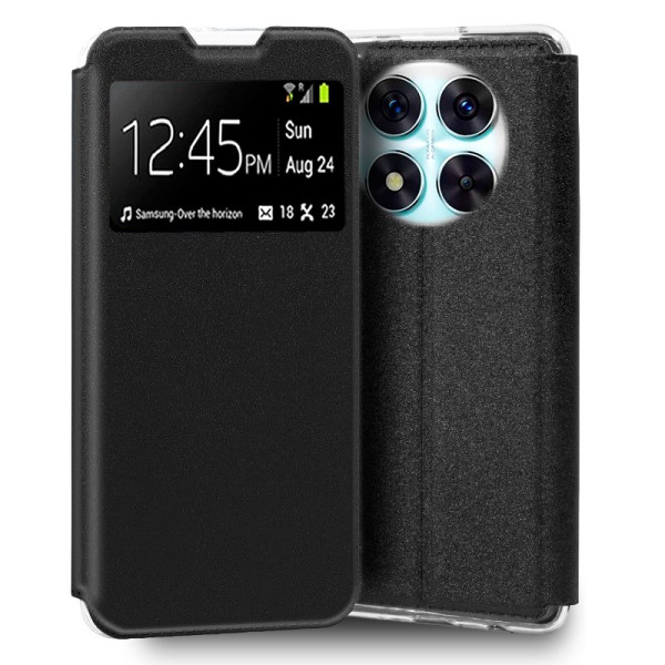 Funda COOL Flip Cover para Xiaomi Redmi Note 14 Pro 5G / Note 14 Pro Plus 5G / Poco X7 Liso Negro D