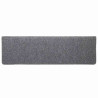 Alfombrilla autoadhesiva escalera 20 uds gris claro 65x21x4 cm 4