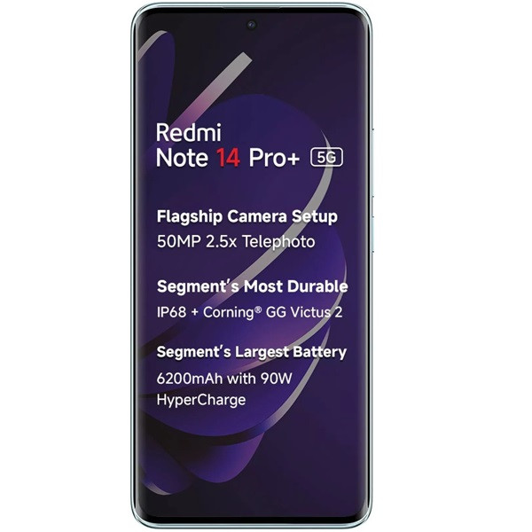 Xiaomi Redmi Note 14 Pro+ 5G dual sim 8GB RAM 256GB negro M 3