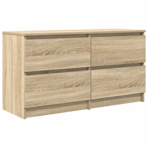 Mueble de TV madera de ingeniería roble Sonoma 100x35x54 cm H
