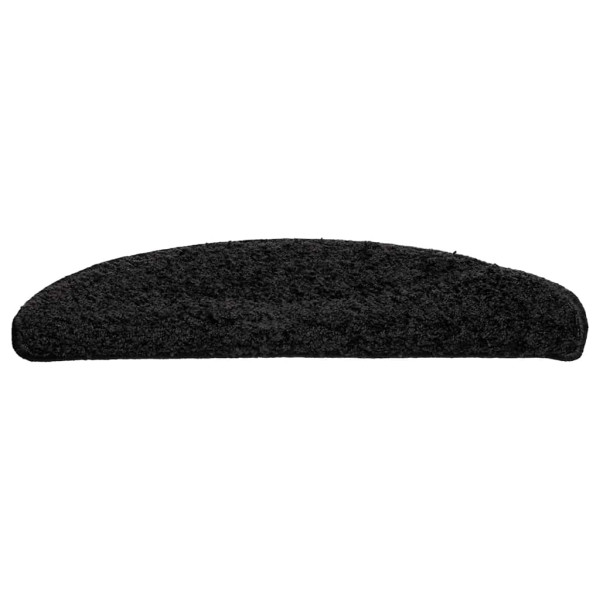 Alfombrilla escalera 20 uds negra 56x17x3 cm M 3