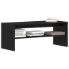 Mueble para TV madera contrachapada roble negro100x40x40 cm 4