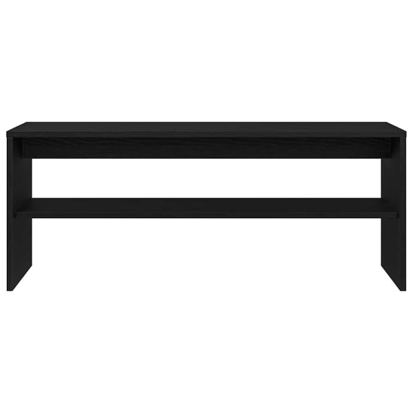 Mueble para TV madera contrachapada roble negro100x40x40 cm M 5