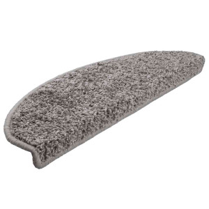 Alfombrilla escalera 20 uds gris65x21x4 cm H