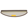 Alfombrilla escalera 20 uds marrón 65x21x4 cm 4
