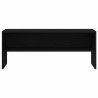 Móvel de TV 100x40x40 cm derivados de madeira carvalho preto 5