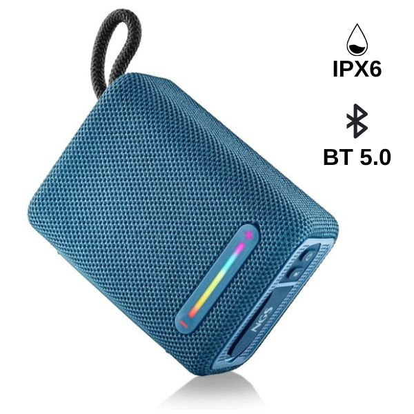 Altavoz con bluetooth NGS Roller furia 1 azul M 3