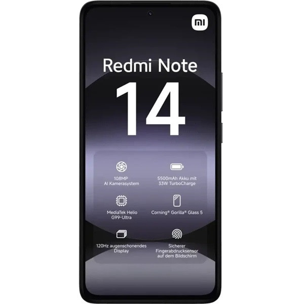 Xiaomi Redmi Note 14 dual sim 8GB RAM 256GB negro M 3