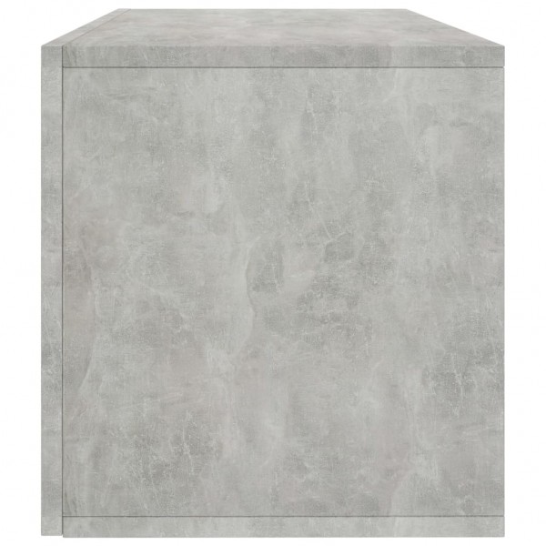 Caja para discos de vinilo madera contrachapada gris 71x34x36cm M 5