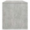 Caja para discos de vinilo madera contrachapada gris 71x34x36cm 5