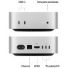 Apple Mac mini 2024 M4 16 GB de RAM 256 GB prata 4