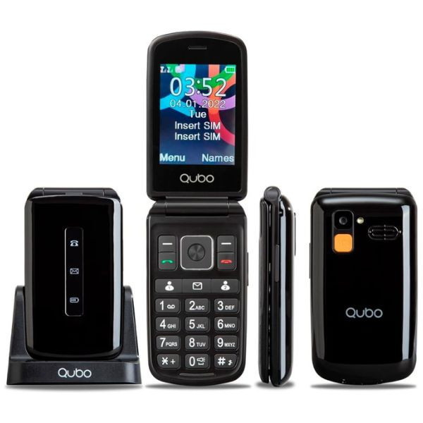 QUBO P-210NW dual sim 4MB RAM 4MB negro M 4