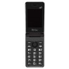 Teléfono móvil qubo x-28 4g para personas mayores/ negro 3