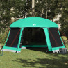 Carpa para piscina con desmontables y paredes verde 512x458 cm 4