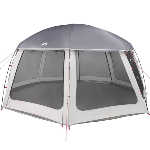 Carpa para piscina con desmontables y paredes azul 612x612 cm M 3