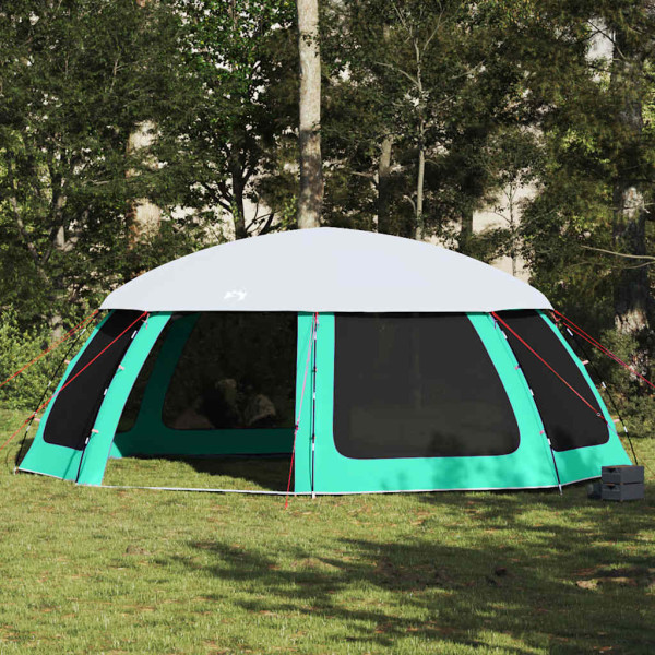 Carpa para piscina con desmontables y paredes azul 690x690 cm D
