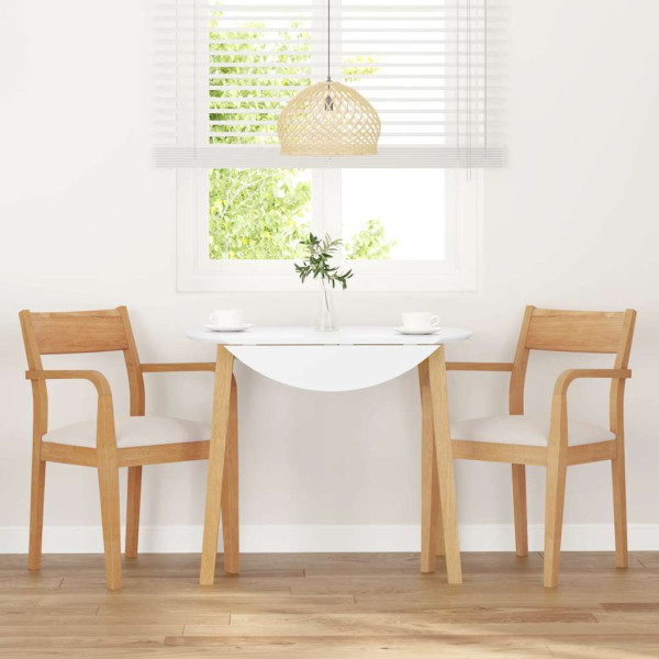 Sillas de comedor con cojines 2uds madera maciza natural caucho M 3