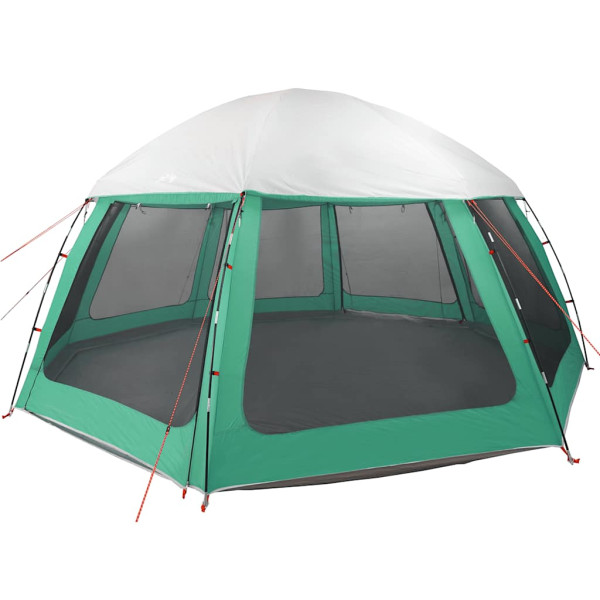 Carpa para piscina con desmontables y paredes azul 510x510 cm M 3