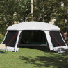 Carpa para piscina con desmontables y paredes azul 670x590 cm 4