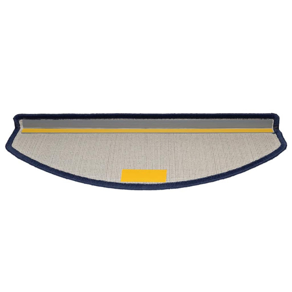 Alfombrilla escalera 30 uds azul 65x24x4 cm M 4