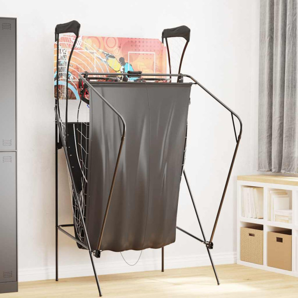 Máquina de fliperama de basquetebol c/ 4 bolas para 2 jogadores M 4