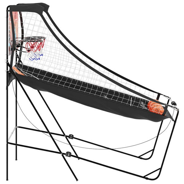 Máquina de fliperama de basquetebol c/ 4 bolas para 2 jogadores M 5