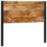 Cabecero 120 cm Madera Maciza Mango y Hierro 1